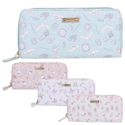 サンリオキャラクターズ ラウンドファスナーロングウォレット ラウンド長財布 シナモロール /