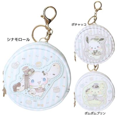 サンリオキャラクターズ ミニポーチ ダイカットコインケース シナモロール /