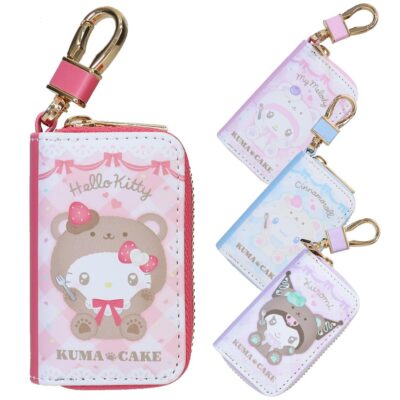 サンリオキャラクターズ キーケース スマートキーケース くまケーキ ハローキティ