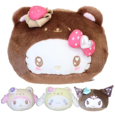 サンリオキャラクターズ クッション ケーキ型ミニクッション くまケーキ ハローキティ