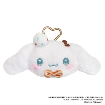 DOLLY MIXホワイトマカロンプリンスデザイン フェイスポーチ シナモロール[ムービック]《発売済・在庫品》