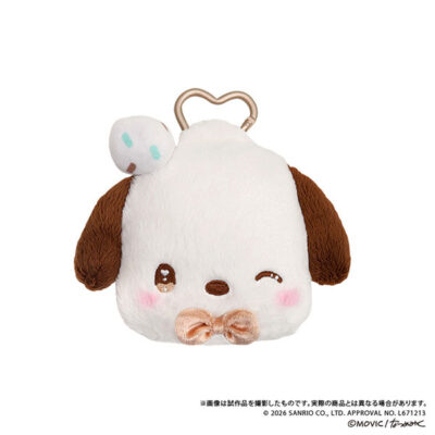 DOLLY MIXホワイトマカロンプリンスデザイン フェイスポーチ ポチャッコ[ムービック]《発売済・在庫品》