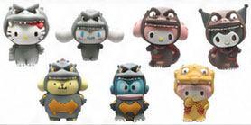 GODZILLA・SANRIO CHARACTERS バスボール 14個入りBOX[東宝]《発売済・在庫品》