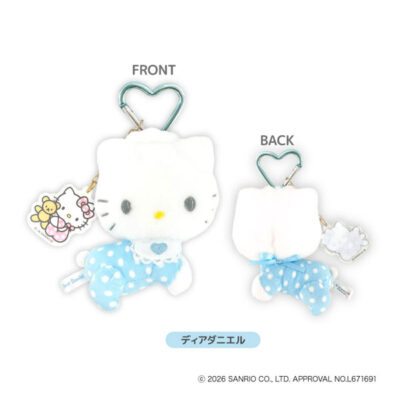 Hello Kitty Lovely Babies カラビナ付き