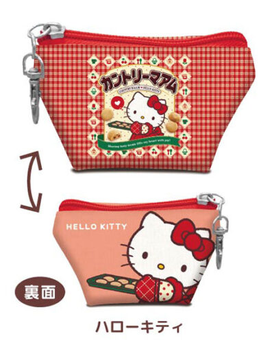 イヤフォンポーチ カントリーマアム×サンリオキャラクターズ01 ハローキティ[バンダイ]《１２月予約》