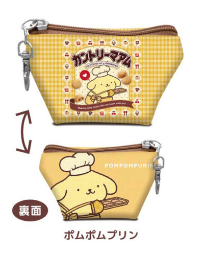 イヤフォンポーチ カントリーマアム×サンリオキャラクターズ04 ポムポムプリン[バンダイ]《１２月予約》