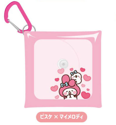 マルチクリアケース SSサイズ カナヘイの小動物×サンリオキャラクターズ04 ピスケ × マイメロディ[バンダイ]