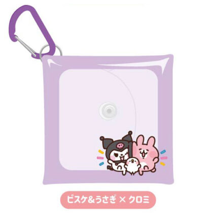 マルチクリアケース SSサイズ カナヘイの小動物×サンリオキャラクターズ05 ピスケ＆うさぎ × クロミ