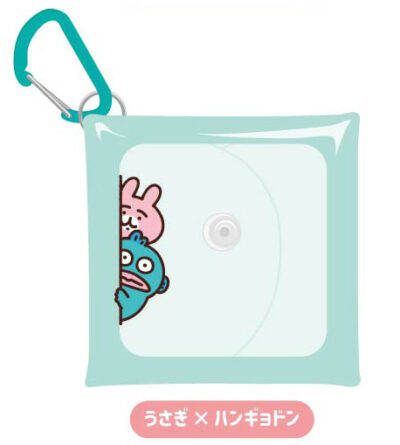 マルチクリアケース SSサイズ カナヘイの小動物×サンリオキャラクターズ06 うさぎ × ハンギョドン
