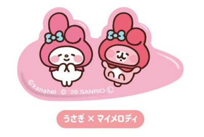 ヘアクリップPlus カナヘイの小動物×サンリオキャラクターズ04 うさぎ × マイメロディ[バンダイ]《12月予約》