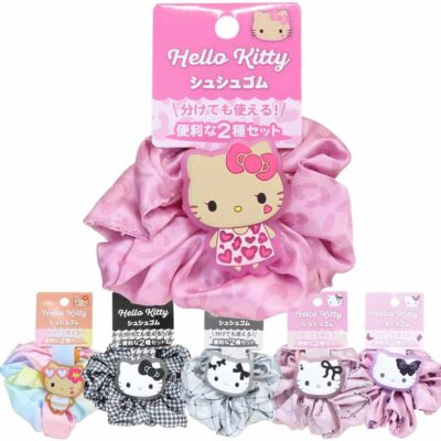 ハローキティ ヘアアクセ シュシュゴムセット レオパード /