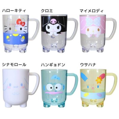 サンリオキャラクターズ コップ クリアシリーズ スタンディング カップ
