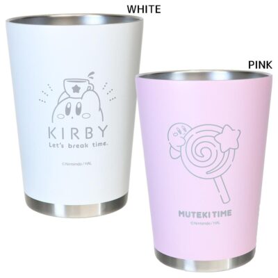 星のカービィ 保温保冷コップ ステンレスタンブラーL 360ml WHITE