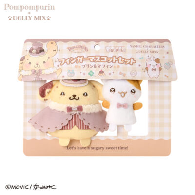 ポムポムプリン DOLLY MIX フィンガーマスコット PUPPELAセット