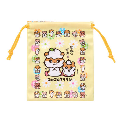 コロコロクリリン 巾着 イエロー