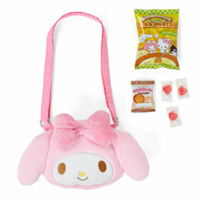 マイメロディ お菓子&フェイス形ショルダーバッグ