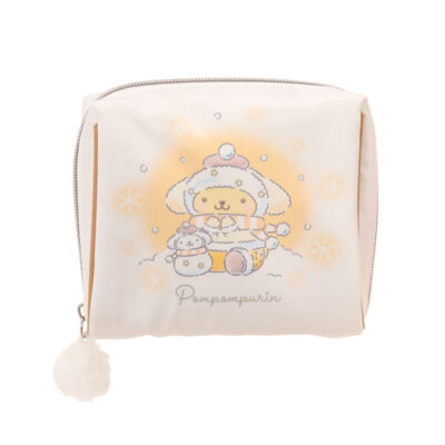 ポムポムプリン お菓子＆ポーチ（雪だるま）