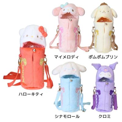 サンリオキャラクターズ ボトルホルダー モフモフペットボトルホルダー ハローキティ /