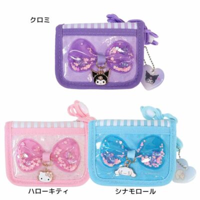 サンリオキャラクターズ キッズウォレット リボンチャーム付RFウォレット クロミ /