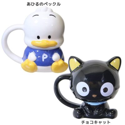 サンリオ コップ ダイカット マグカップ あひるのペックル