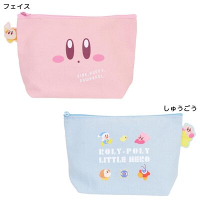 星のカービィ コスメポーチ ぴょこっとポーチ フェイス /