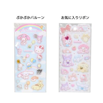 サンリオキャラクターズ シールシート ジュエルマシュマロシール ぷかぷかバルーン /