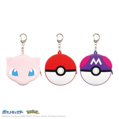 3月下旬入荷 予約 ポケモン グッズ ポーチ シリコンミニポーチ モンスターボール マスターボール ミュウ ティーズファクトリー メーカー公式