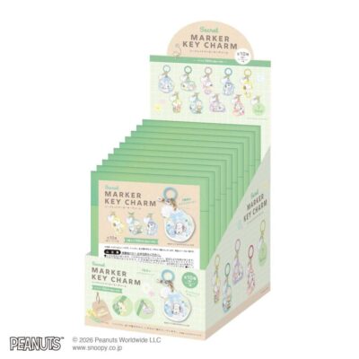 3月下旬入荷 予約 スヌーピー めじるしアクセサリー 全10種 with flowers シークレットマーカーキーチャーム BOXセット ティーズファクトリー メーカー公式