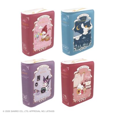 2月下旬入荷 予約 サンリオ ポーチ ドリームテイルズ ブック型ポーチ ハローキティ シナモロール クロミ マイメロディ ティーズファクトリー メーカー公式